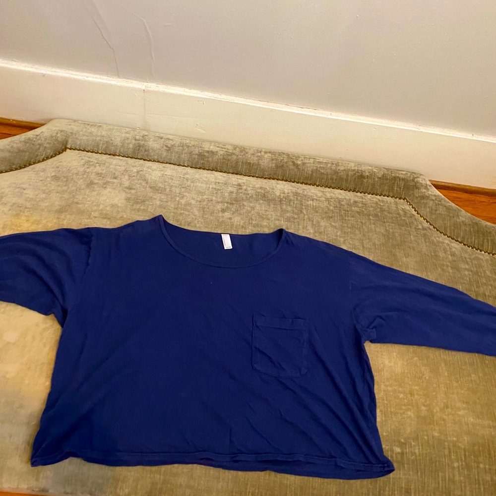 Oversized Cropped Tee